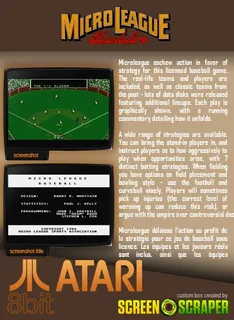 MicroLeague Baseball dos