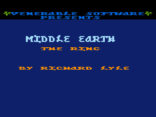 Middle Earth - The Ring