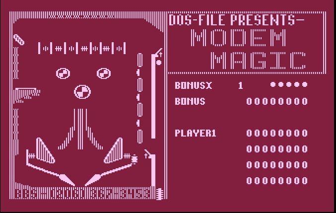 Modem Magic Pinball