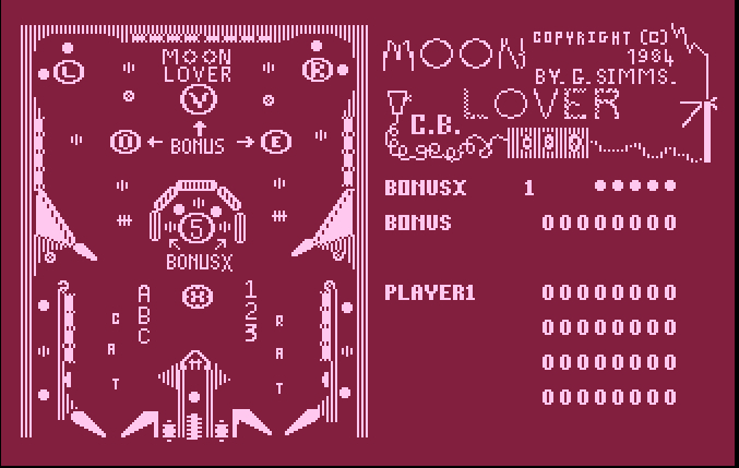 Moon Lover Pinball