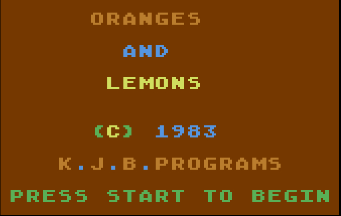 Oranges and Lemons