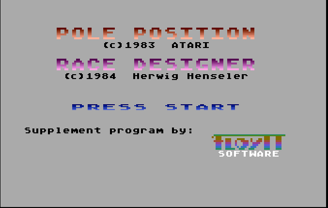 Pole Position Race Designer