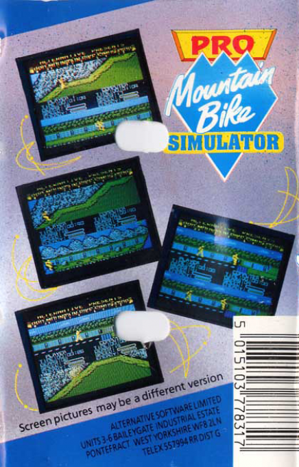 Pro Mountain Bike Simulator - Dos