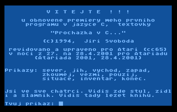 Prochazka v C