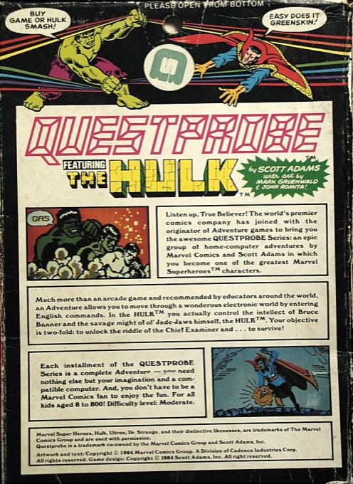 Questprobe Featuring The Hulk - Dos