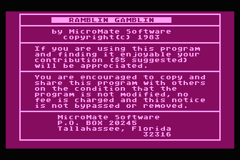 Ramblin Gamblin