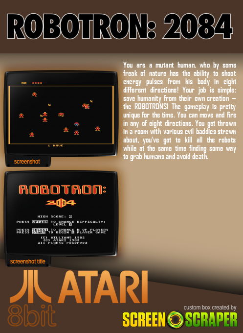 Robotron : 2084 - Dos