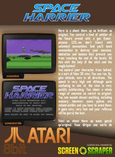 Space Harrier dos