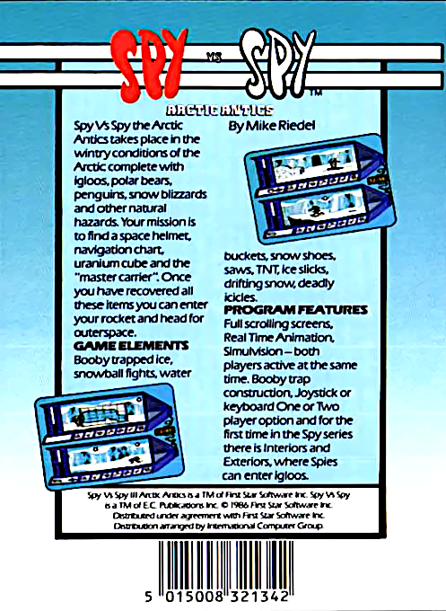 Spy vs Spy : Arctic Antics - Dos