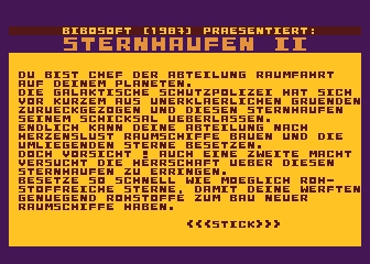 Sternhaufen II