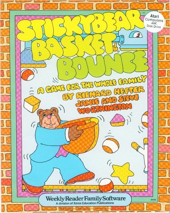 Stickybear Basket Bounce