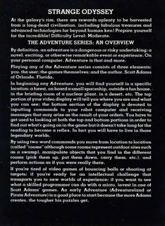 Strange Odyssey dos