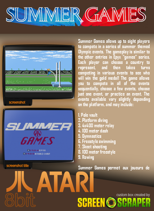 Summer Games - Dos