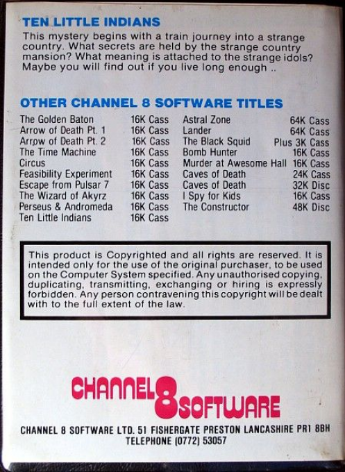 Ten Little Indians - Dos