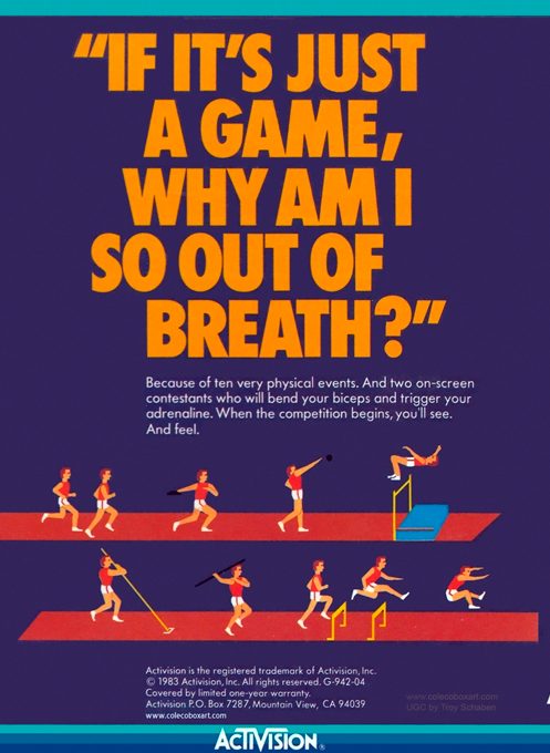 The Activision Decathlon - Dos