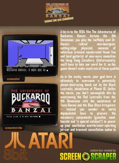 The Adventures of Buckaroo Banzai : Across the 8th Dimension! dos