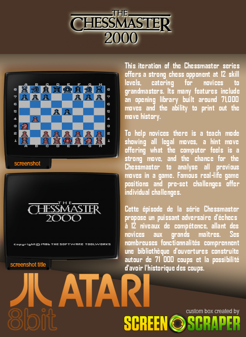 The Chessmaster 2000 - Dos