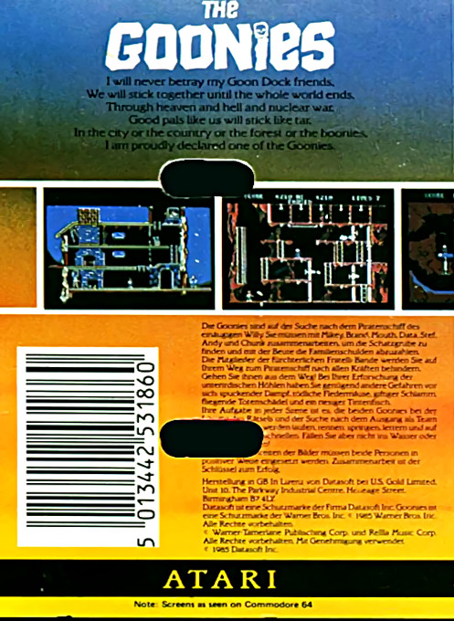 The Goonies - Dos