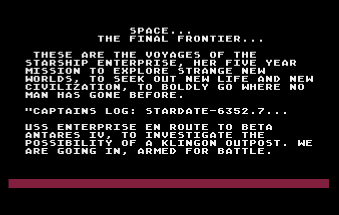 The Star Trek Adventure