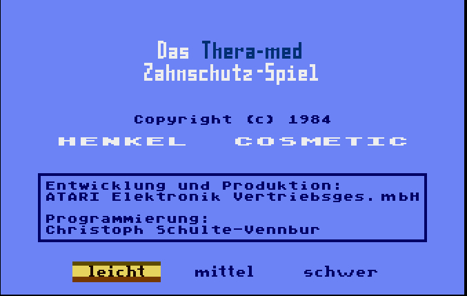 Das Thera-med Zahnschutz-spiel