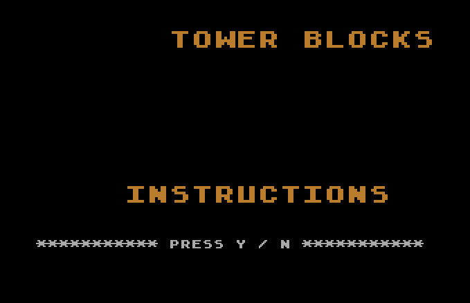 Tower Blocks