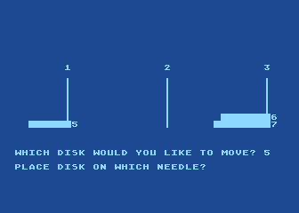 Towers of Hanoi ACE Program Exchange