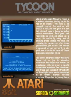 Tycoon - The Commodity Market Simulation dos