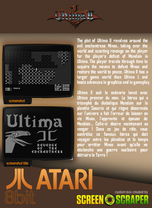 Ultima 2 - Revenge Of The Enchantress - Dos