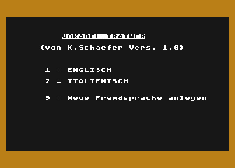 Vokabel Trainer