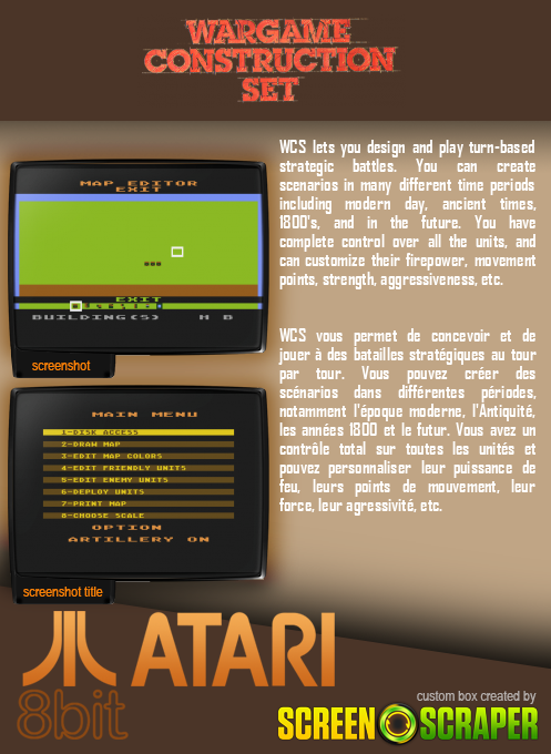 Wargame Construction Set - Dos