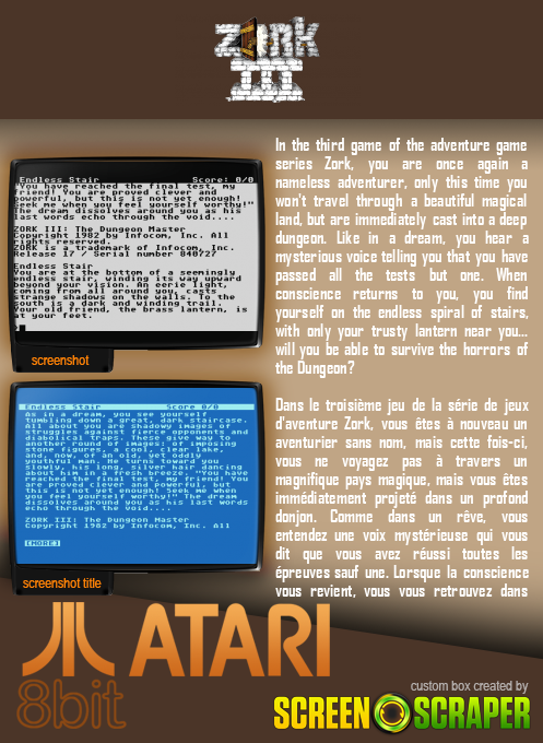 Zork III - The Dungeon Master - Dos