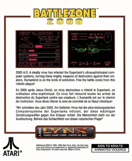 Battlezone 2000 dos