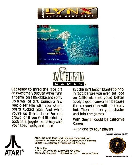 California Games - Dos