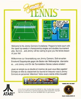 Jimmy Connors' Tennis dos