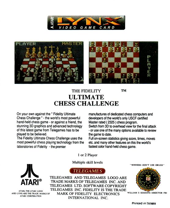The Fidelity Ultimate Chess Challenge dos