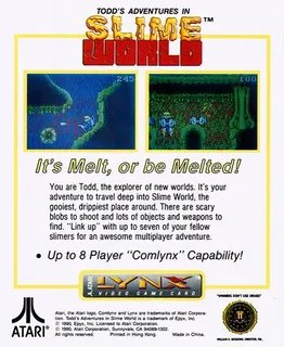 Todd's Adventures In Slime World dos