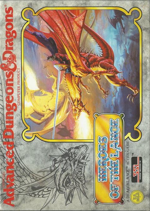 Advanced Dungeons & Dragons - Heroes of the Lance - A DragonLance Action Game