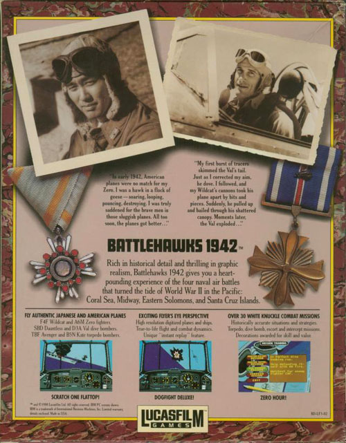 Battlehawks 1942 - Dos