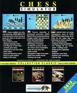 Chess Simulator dos