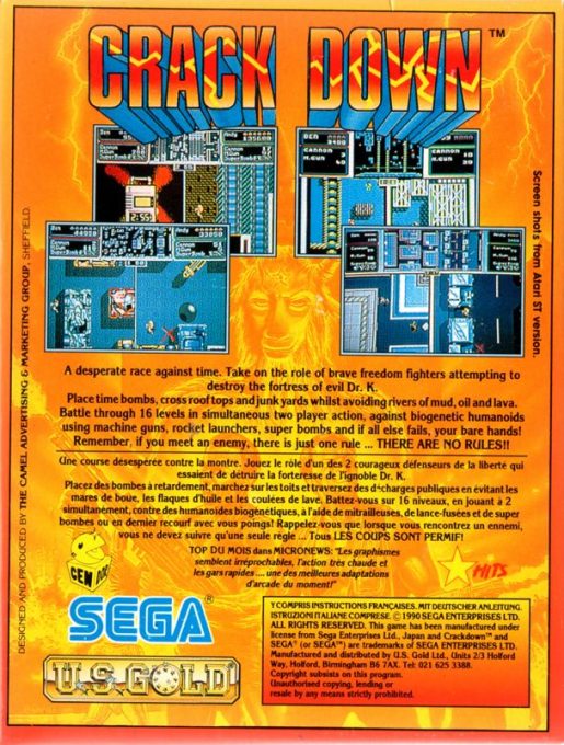 Crack Down dos