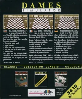 Dames Simulator dos
