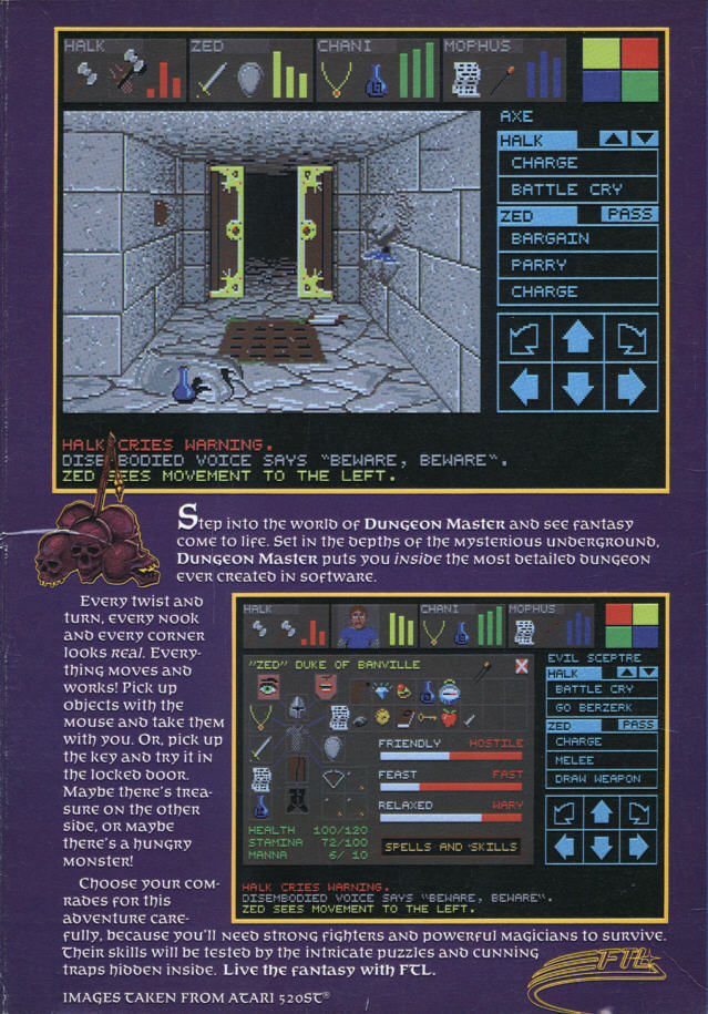Dungeon Master - Dos