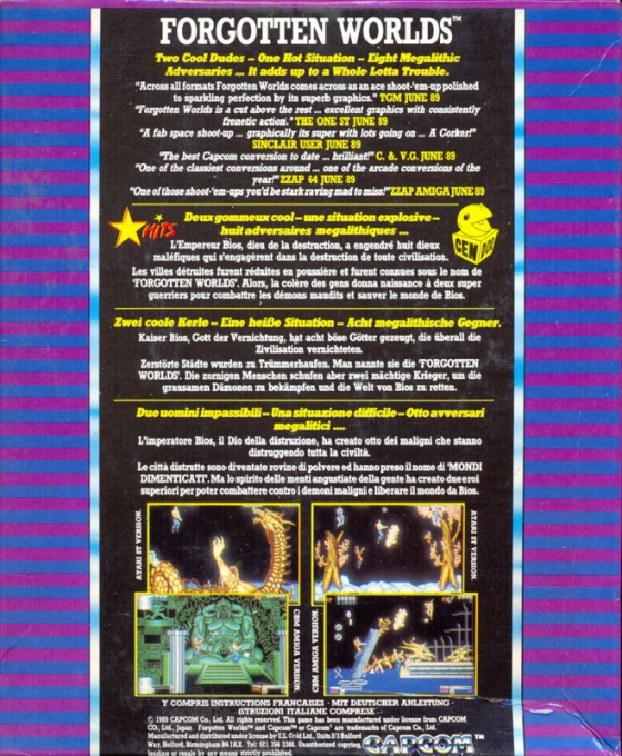 Forgotten Worlds - Dos