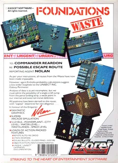 Foundation's Waste dos