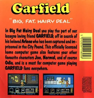 Garfield - Big, Fat, Hairy Deal dos