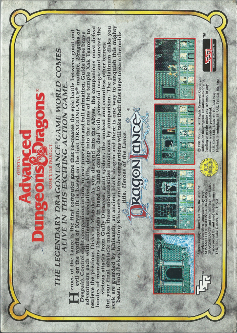 Heroes Of The Lance - Dos