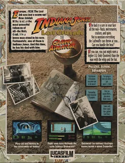 Indiana Jones And The Last Crusade - The Graphic Adventure dos
