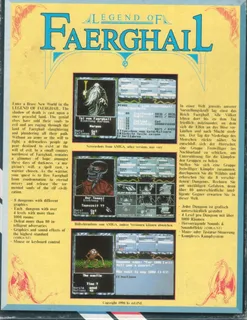 Legend Of Faerghail dos