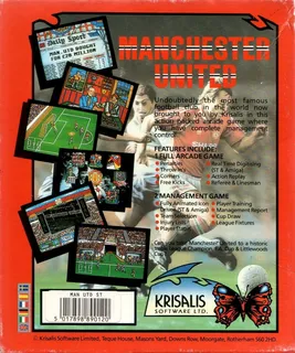Manchester United - The Official Computer Game dos