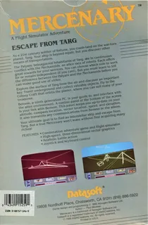 Mercenary - Escape from Targ & The Second City dos